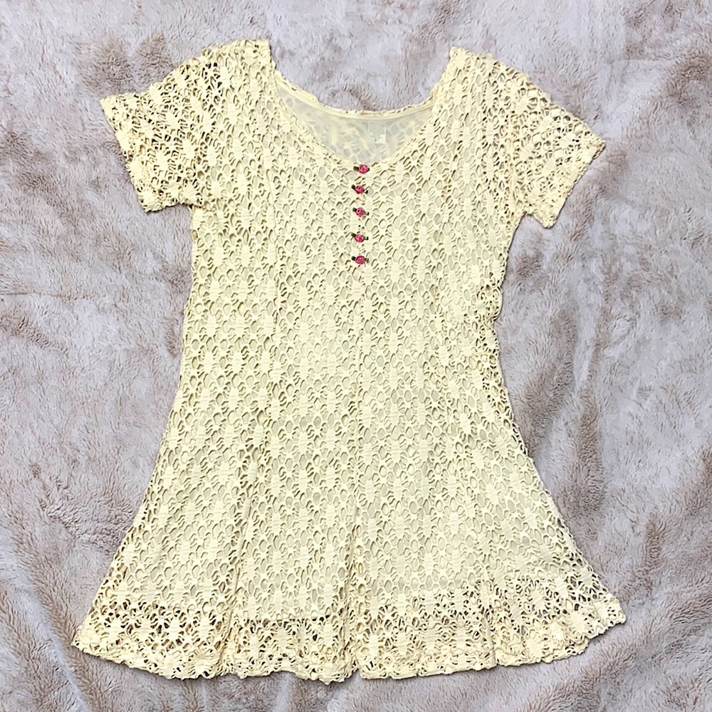 Girls crochet dress
